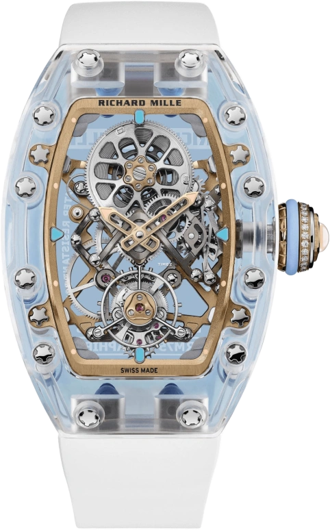 Richard Mille Tourbillon RM 75-01 Flying Tourbillon Sapphire Blue