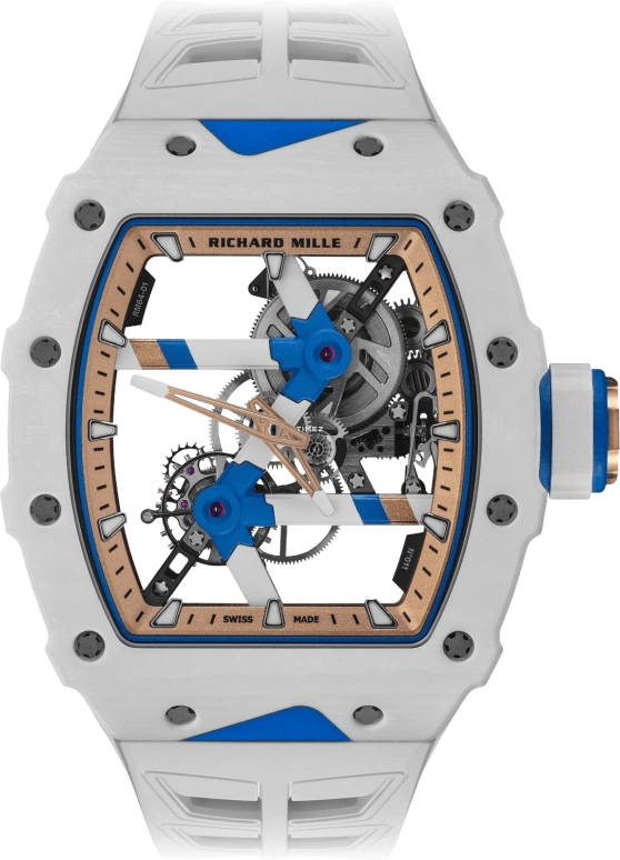 理查米尔 陀飞轮 RM 64-01 Tourbillon Colnago White Quartz TPT