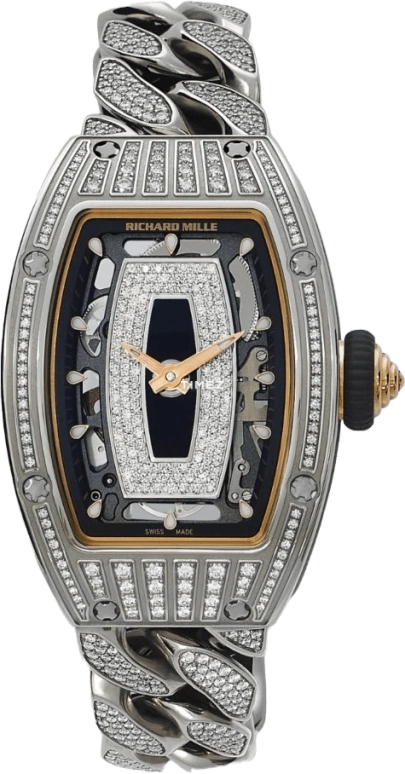 Richard Mille Not Tourbillon RM 07-01 WG FULL DI