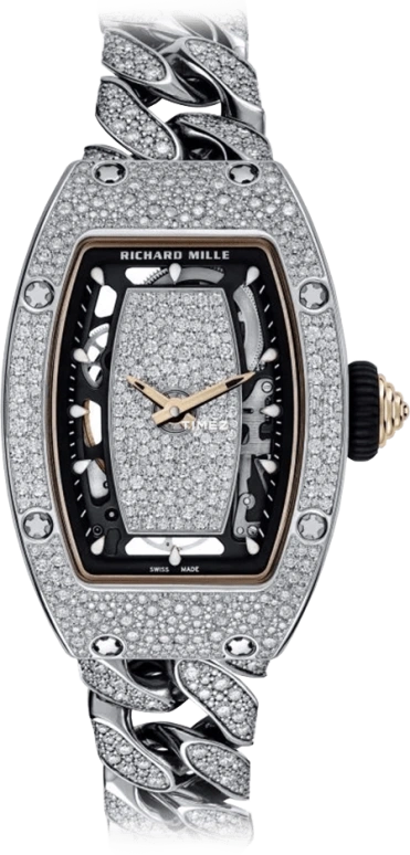Richard Mille Not Tourbillon RM 07-01 WG Snow Setting