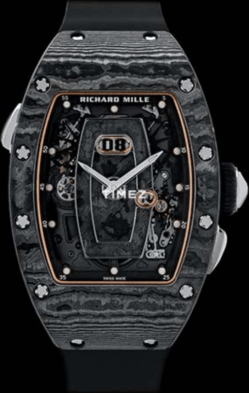 Richard Mille,Not Tourbillon 52.63x34.40mm,52.63x34.40mm,NTPT,Skeleton,Automatic,Day,Function Selector,RM 037 NTPT BLACK