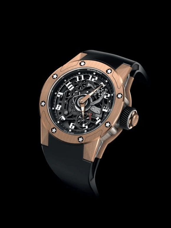 Richard Mille,Not Tourbillon 42.70mm,42.70mm,Gold,Titanium,Skeleton,Automatic,50hours,RM 63,RM 63-01