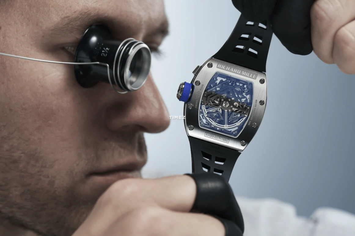 Richard Mille,Not Tourbillon 42x49.94mm,42x49.94mm,Titanium,Skeleton,Automatic,Day,Power Reserve Indicator,RM 30,RM 30-01 TI