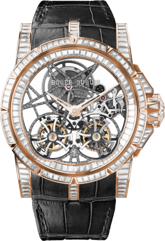 Roger Dubuis,Excalibur 45mm,45mm,Rose Gold,Handwound,50hours,In-house Caliber,RDDBEX0298