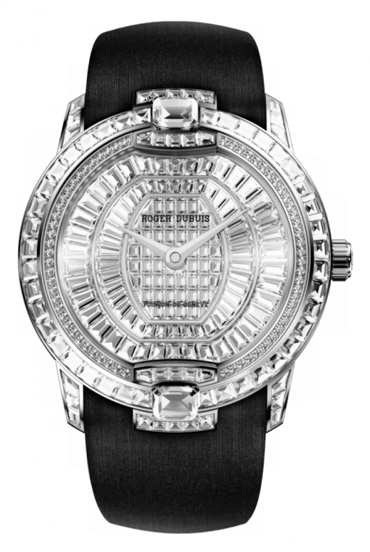 Roger Dubuis,VELVET 36mm,36mm,White Gold,Silver,Automatic,48hours,In-house Caliber,RDDBVE0013