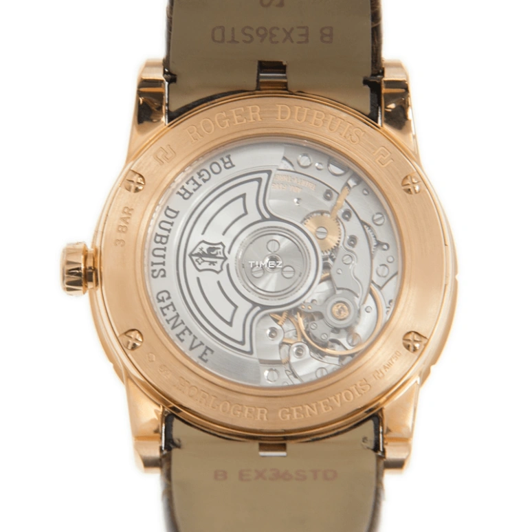 Roger Dubuis,Excalibur 36mm,36mm,Rose Gold,White,Automatic,48hours,In-house Caliber,RDDBEX0493