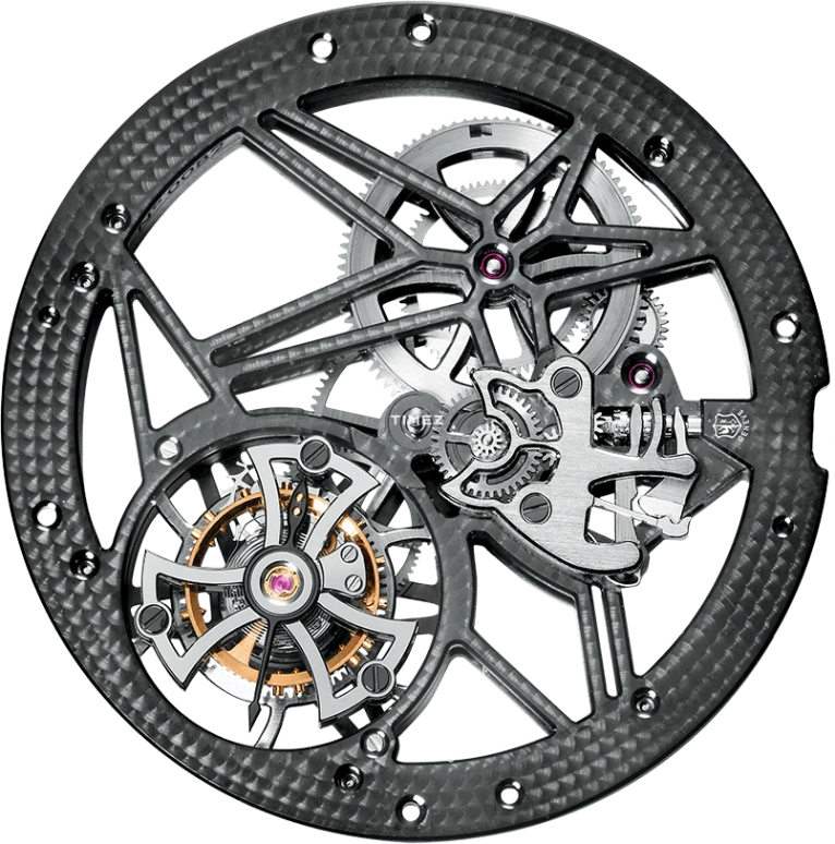 Roger Dubuis,Excalibur 45mm,45mm,Aluminium,Titanium,Luminous,White,Black,Gold,Handwound,60hours,In-house Caliber,RDDBEX0479