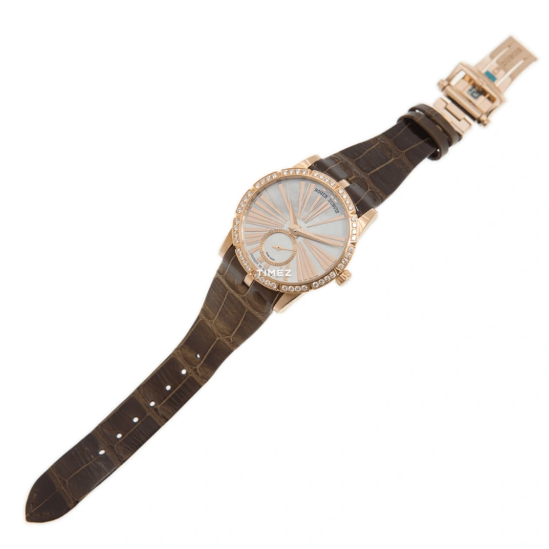 Roger Dubuis,Excalibur 36mm,36mm,Rose Gold,White,Automatic,48hours,In-house Caliber,RDDBEX0493