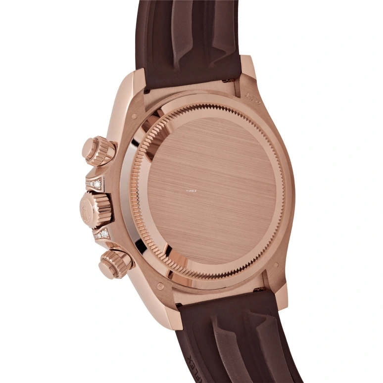 劳力士,迪通拿 40毫米,40毫米,玫瑰金,棕色,自动上弦,计时,72小时,126555TBR