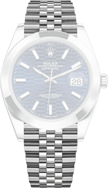 Rolex,Datejust 41 41mm,41mm,Stainless Steel,Blue,Automatic,Day,70hours,126300,126300-0024