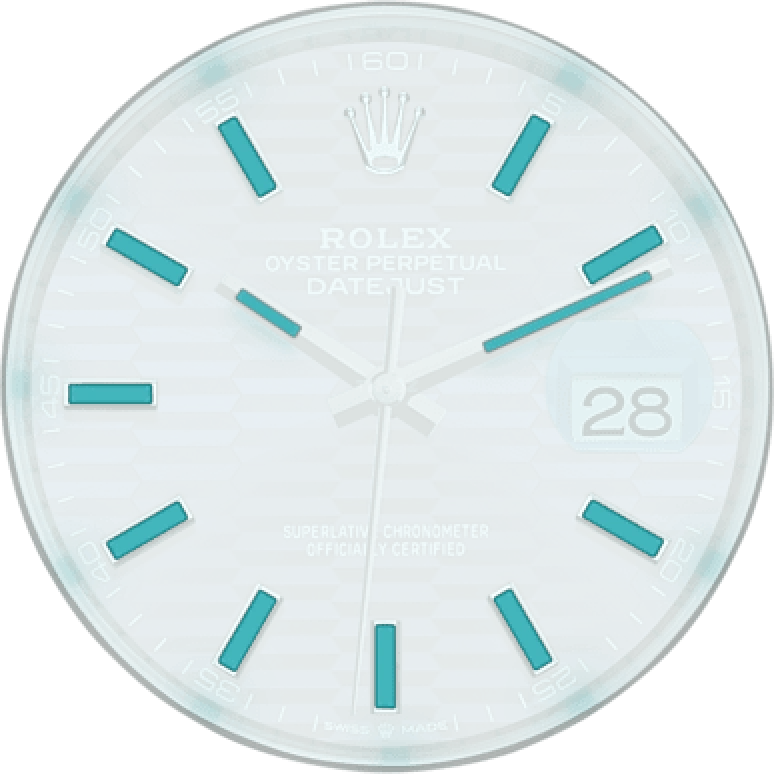 Rolex,Datejust 41 41mm,41mm,Stainless Steel,Blue,Automatic,Day,70hours,126300,126300-0023