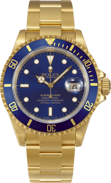 劳力士 潜航者型 16618 BLUE TRITIUM