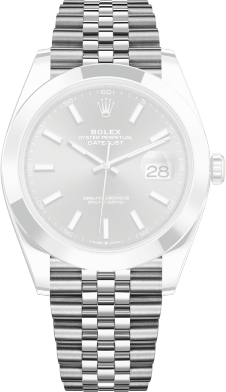 Rolex,Datejust 41 41mm,41mm,Stainless Steel,Grey,Automatic,Day,70hours,126300,126300-0008