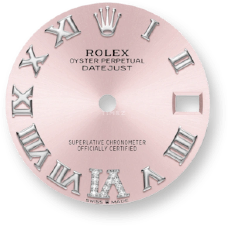 Rolex,Datejust 31 31mm,31mm,White Gold,Stainless Steel,Pink,Automatic,Day,55hours,278344RBR,278344RBR-0025