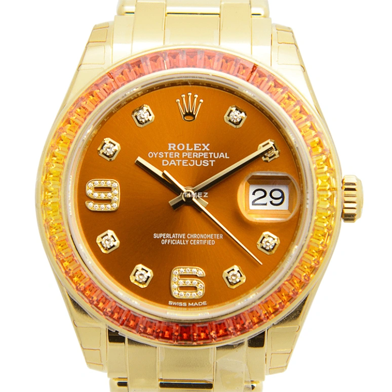 Rolex,Pearlmaster 39mm,39mm,Yellow Gold,Bronze,Automatic,Day,70hours,86348SAJOR,86348SAJOR-0002