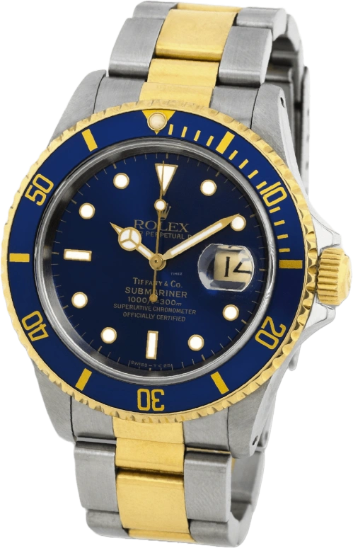 Rolex Submariner 16613 BLUE TIFFANY TRITIUM