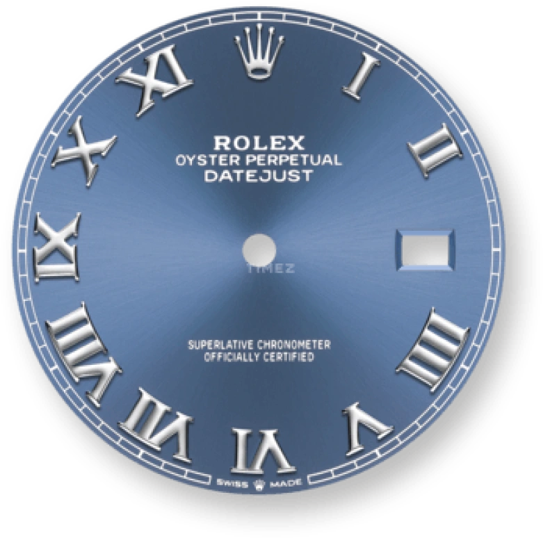 Rolex,Datejust 41 41mm,41mm,Stainless Steel,Blue,Automatic,Day,70hours,126300,126300-0018