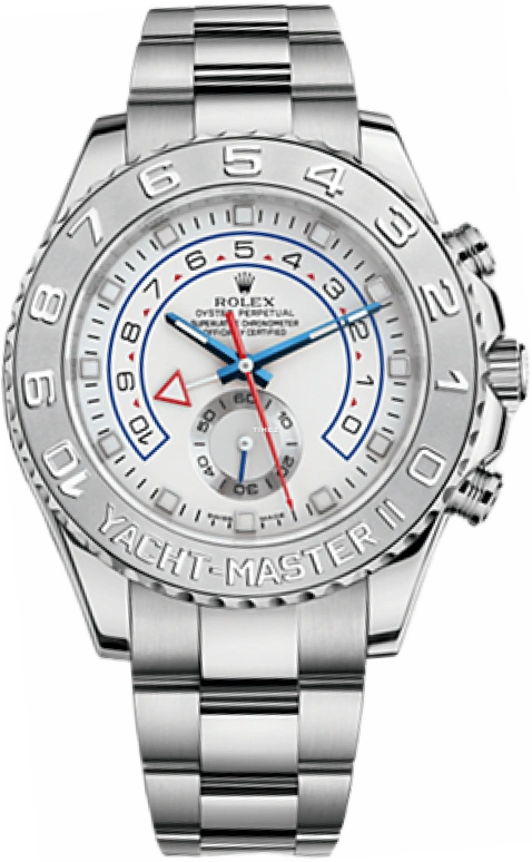 Rolex,Yacht-Master 44mm,44mm,White Gold,White,Automatic,Countdown,Chronograph,Flyback,116689,116689-0001