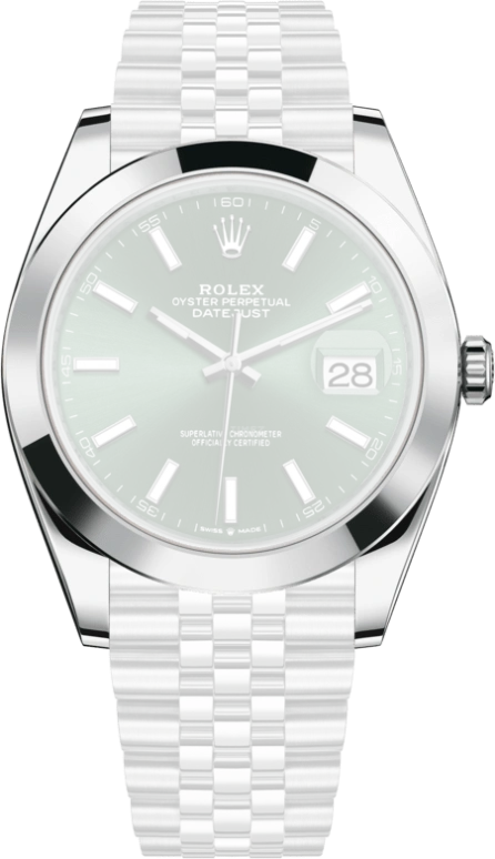 Rolex,Datejust 36 41mm,41mm,Oystersteel,Stainless Steel,Luminous,Blue,Green,Automatic,70hours,In-house Caliber,Luka Modrić,126300,126300-0020