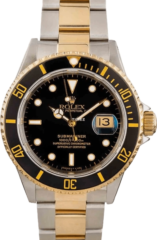 Rolex Submariner 16613 BLACK TRITIUM