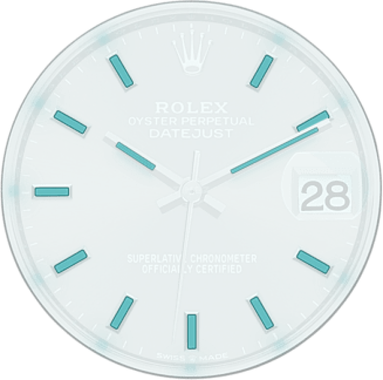 Rolex,Datejust 31 31mm,31mm,White Gold,Stainless Steel,Grey,Automatic,Day,55hours,278274,278274-0015