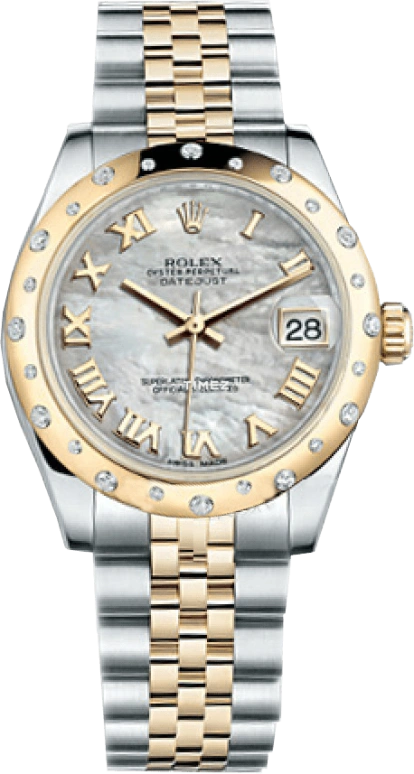 Rolex,Lady-Datejust 31mm,31mm,Stainless Steel,White,Automatic,Day,48hours,178343,178343-63163 NR