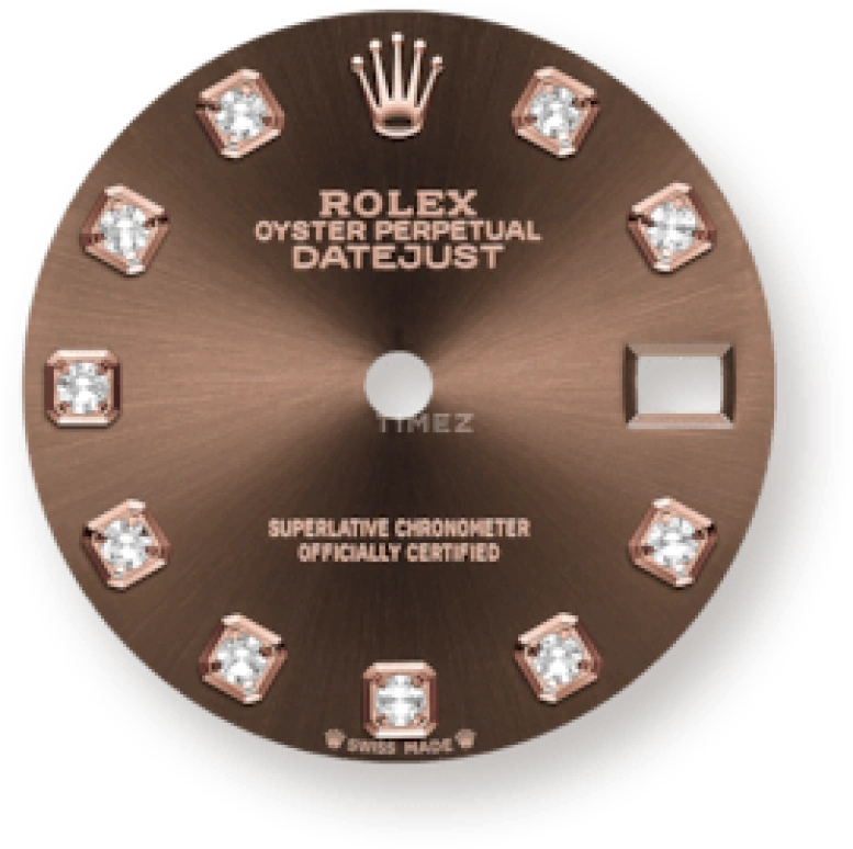Rolex,Lady-Datejust 28mm,28mm,Everose Gold,Oystersteel,Brown,Automatic,Day,55hours,279171,279171-0011
