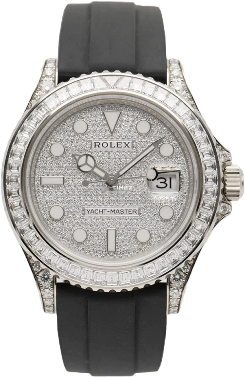 Rolex,Yacht-Master 42mm,42mm,White Gold,Silver,Automatic,Day,70hours,226679TBR,226679TBR-0001