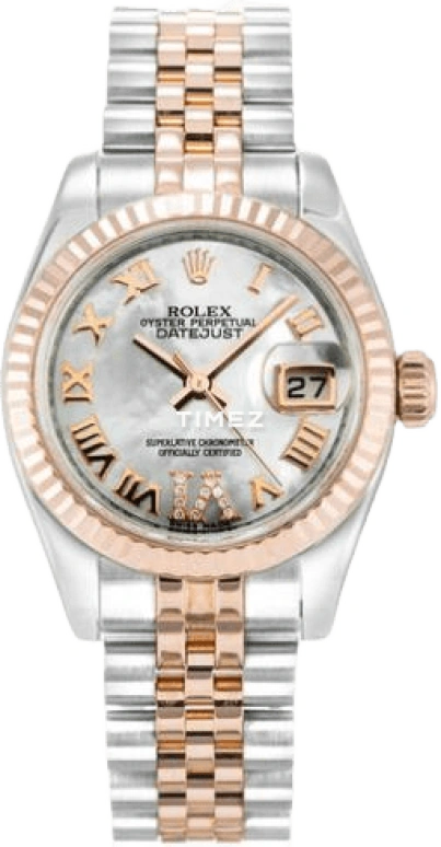 TIMEZ Rolex Lady-Datejust 26mm 179171-63131 NRVI Features|Prices ...