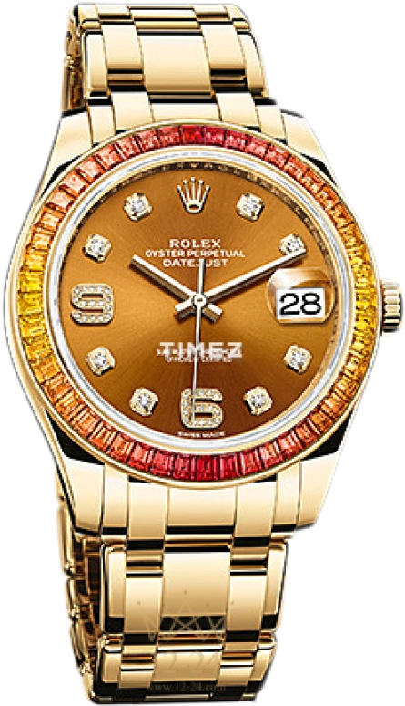 Rolex,Pearlmaster 39mm,39mm,Yellow Gold,Bronze,Automatic,Day,70hours,86348SAJOR,86348SAJOR-0002