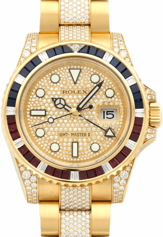 劳力士 格林尼治型II 116758SARU-Pave Diamond