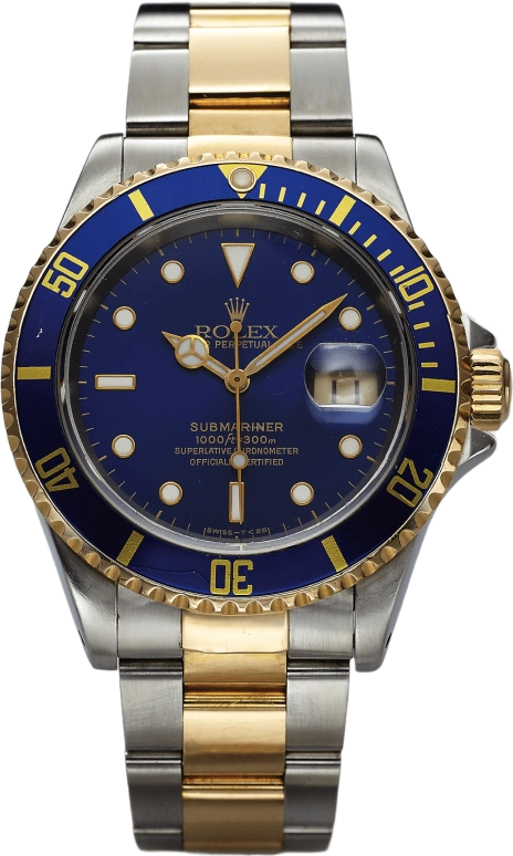 Rolex Submariner 16613 BLUE TRITIUM