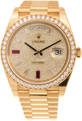 劳力士 星期日历型 228348RBR Ruby