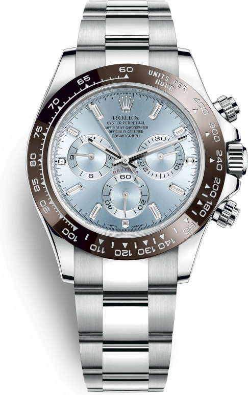 Rolex,Daytona 40mm,40mm,Platinum,Ice Blue,Automatic,Chronograph,Column Wheel,Aubrey Drake Graham,Drizzy,116506,116506-0002