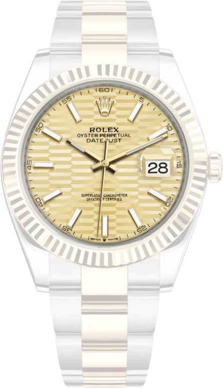 Rolex,Datejust 36 41mm,41mm,Oystersteel,Stainless Steel,Gold,Automatic,70hours,In-house Caliber,126333,126333-0021