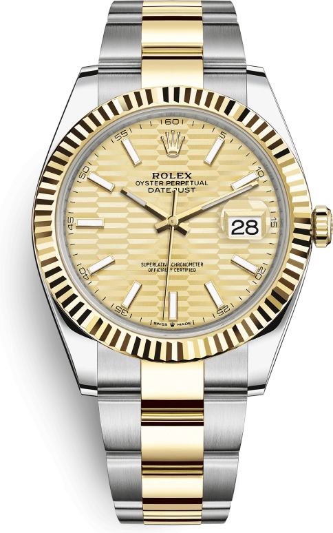 Rolex,Datejust 36 41mm,41mm,Oystersteel,Stainless Steel,Gold,Automatic,70hours,In-house Caliber,126333,126333-0021