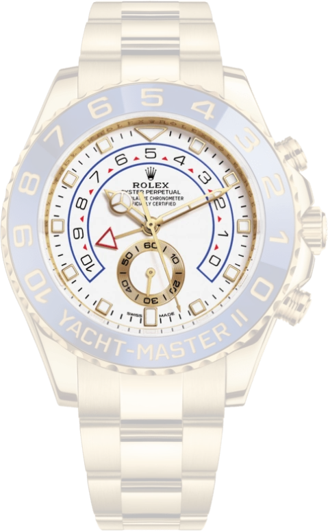 Rolex,Yacht-Master 44mm,44mm,Yellow Gold,White,Automatic,Countdown,Chronograph,Day,Column Wheel,72hours,In-house Caliber,116688,116688-0002