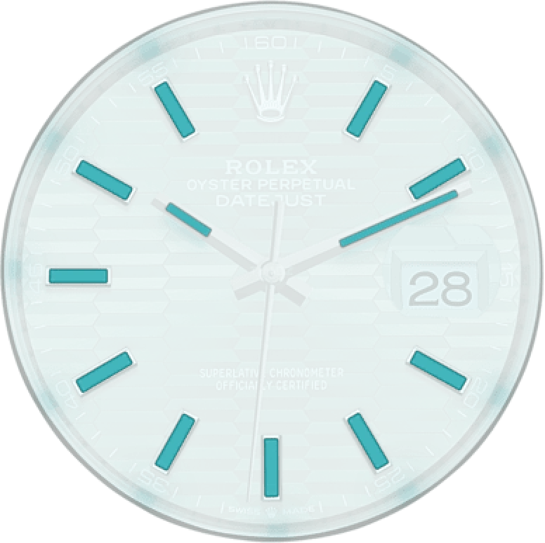 Rolex,Datejust 41 41mm,41mm,Stainless Steel,Green,Automatic,Day,70hours,126300,126300-0022