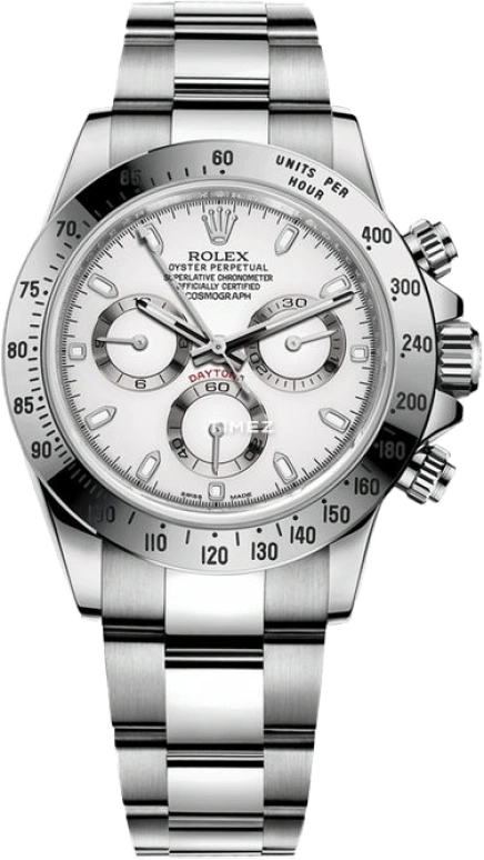 Rolex,Daytona 40mm,40mm,Oystersteel,Stainless Steel,White,Automatic,Chronograph,72hours,116520,116520-78590