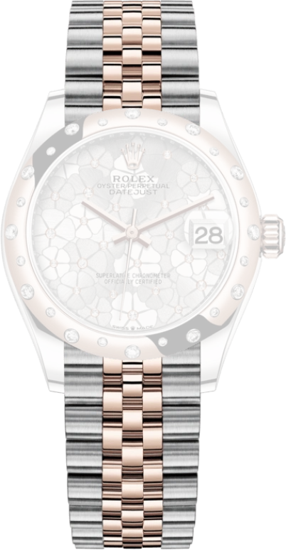 Rolex,Datejust 36 31mm,31mm,Oystersteel,Stainless Steel,Silver,Automatic,55hours,In-house Caliber,278341RBR,278341RBR-0032