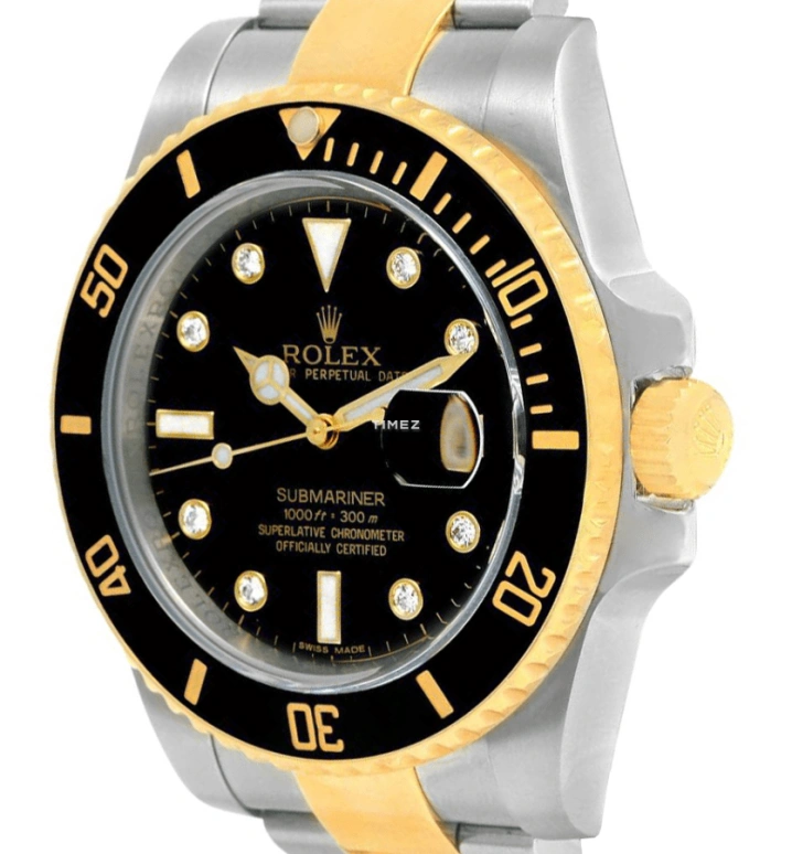 Rolex,Submariner 40mm,40mm,Yellow Gold,Stainless Steel,Black,Automatic,Day,48hours,116613LN,116613LN-0003