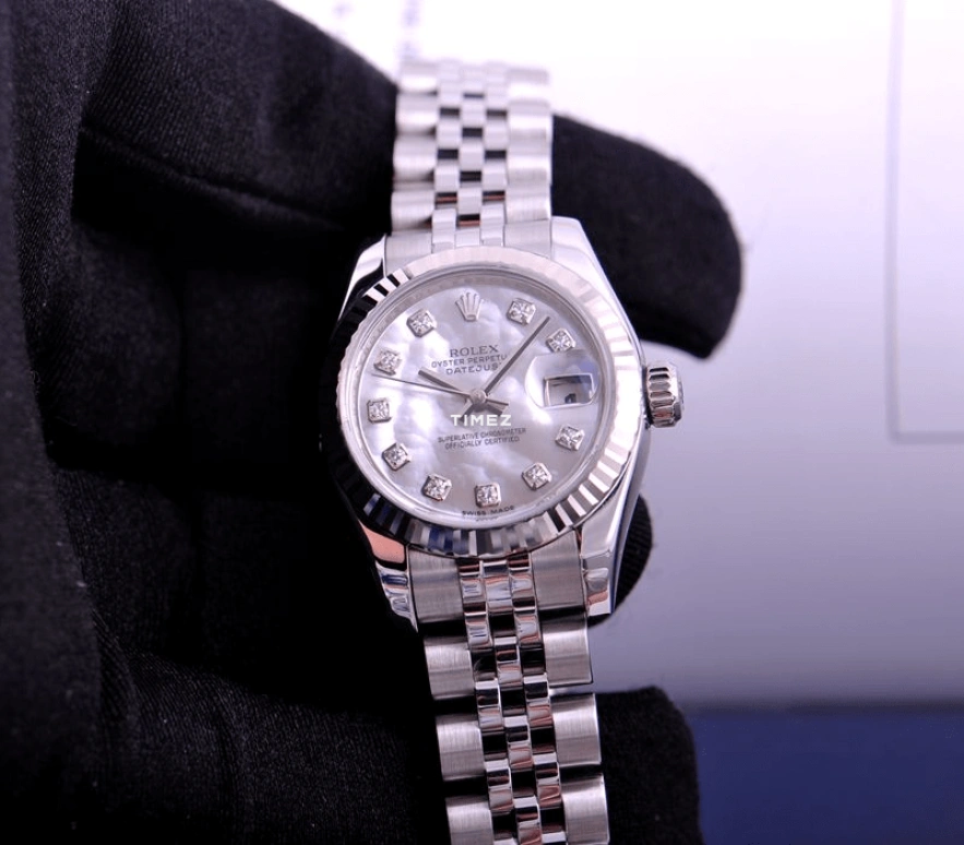 Rolex,Lady-Datejust 26mm,26mm,Stainless Steel,White,Automatic,Day,48hours,179174,179174-NG-63130