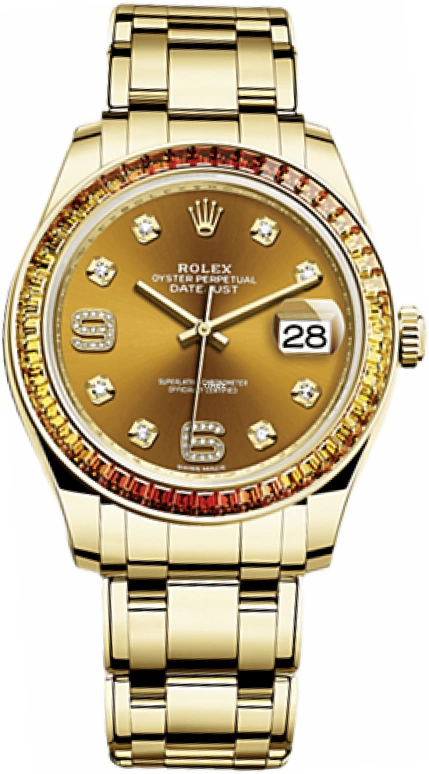 Rolex,Pearlmaster 39mm,39mm,Yellow Gold,Bronze,Automatic,Day,70hours,86348SAJOR,86348SAJOR-0002