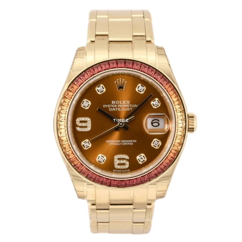 Rolex,Pearlmaster 39mm,39mm,Yellow Gold,Bronze,Automatic,Day,70hours,86348SAJOR,86348SAJOR-0002