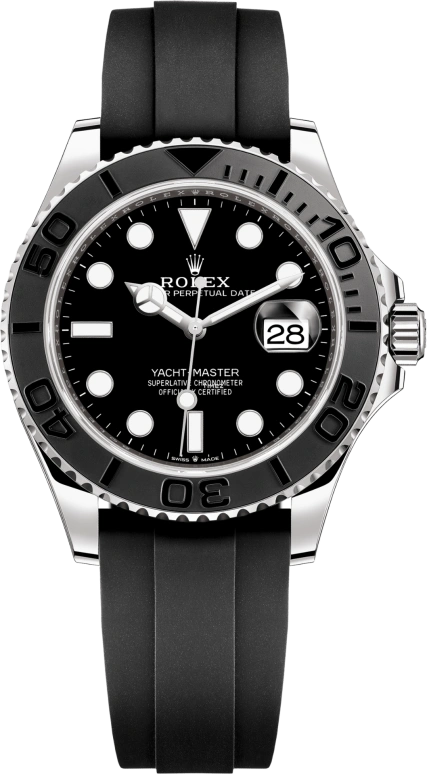 Rolex,Yacht-Master 42mm,42mm,White Gold,Black,Automatic,Day,70hours,226659,226659-0002