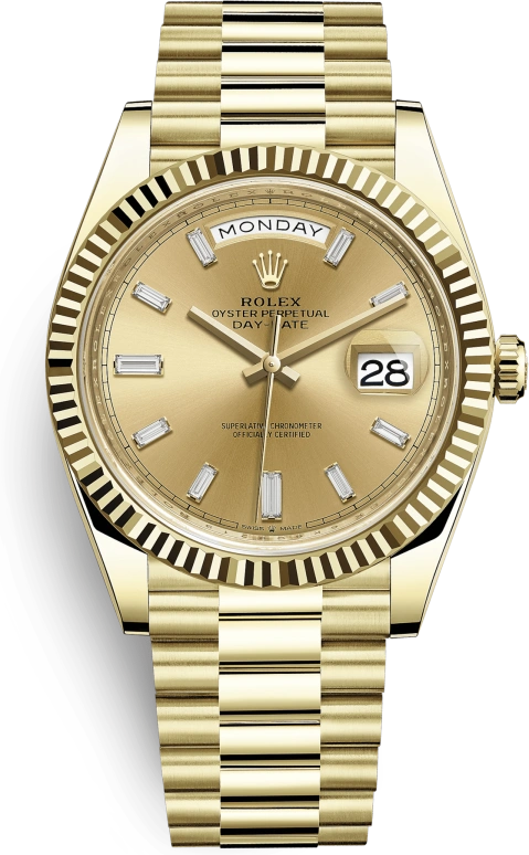 Rolex,Day-Date 40 40mm,40mm,Yellow Gold,Gold,Automatic,Date,Day,228238,228238-0005