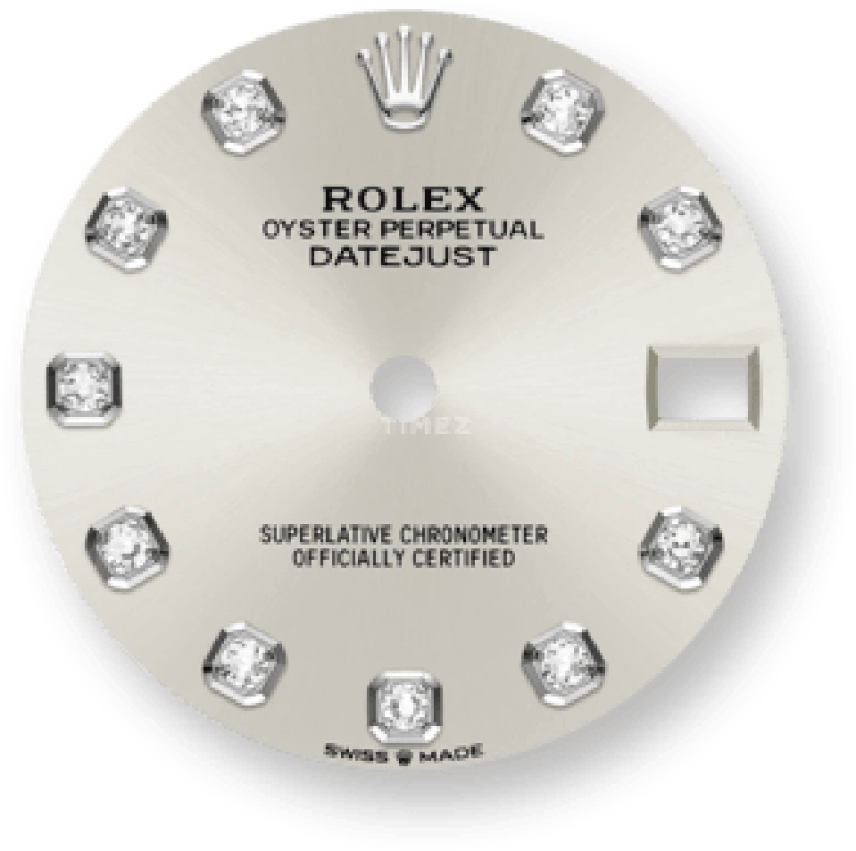 Rolex,Datejust 31 31mm,31mm,White Gold,Stainless Steel,Silver,Automatic,Day,55hours,278274,278274-0030