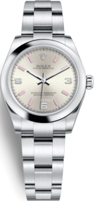 Rolex,Oyster Perpetual 31mm,31mm,Stainless Steel,Silver,Automatic,48hours,In-house Caliber,177200,177200-0009