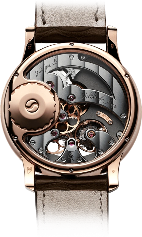 Romain Gauthier,Prestige HMS 41毫米,41毫米,红金,银色,白色,手动上弦,动力储存指示,镂空,MON00060