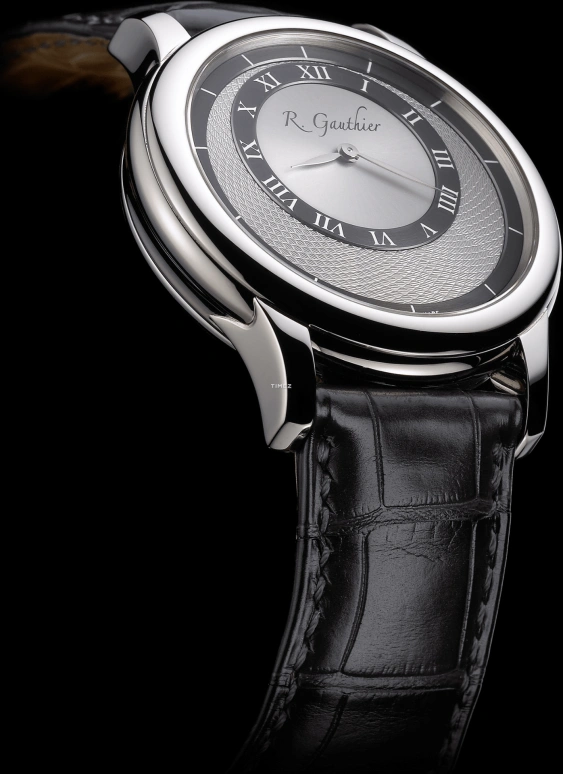 Romain Gauthier,Prestige HM 41毫米,41毫米,白金,银色,灰色,手动上弦,60小时,自制机芯,MON00001